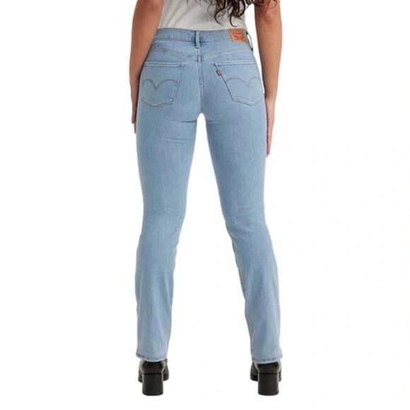 Levi's Ladies 314 Jeans Stretch Shaping Straight Tummy Slimming 32 X 32 NWT - Picture 5 of 10